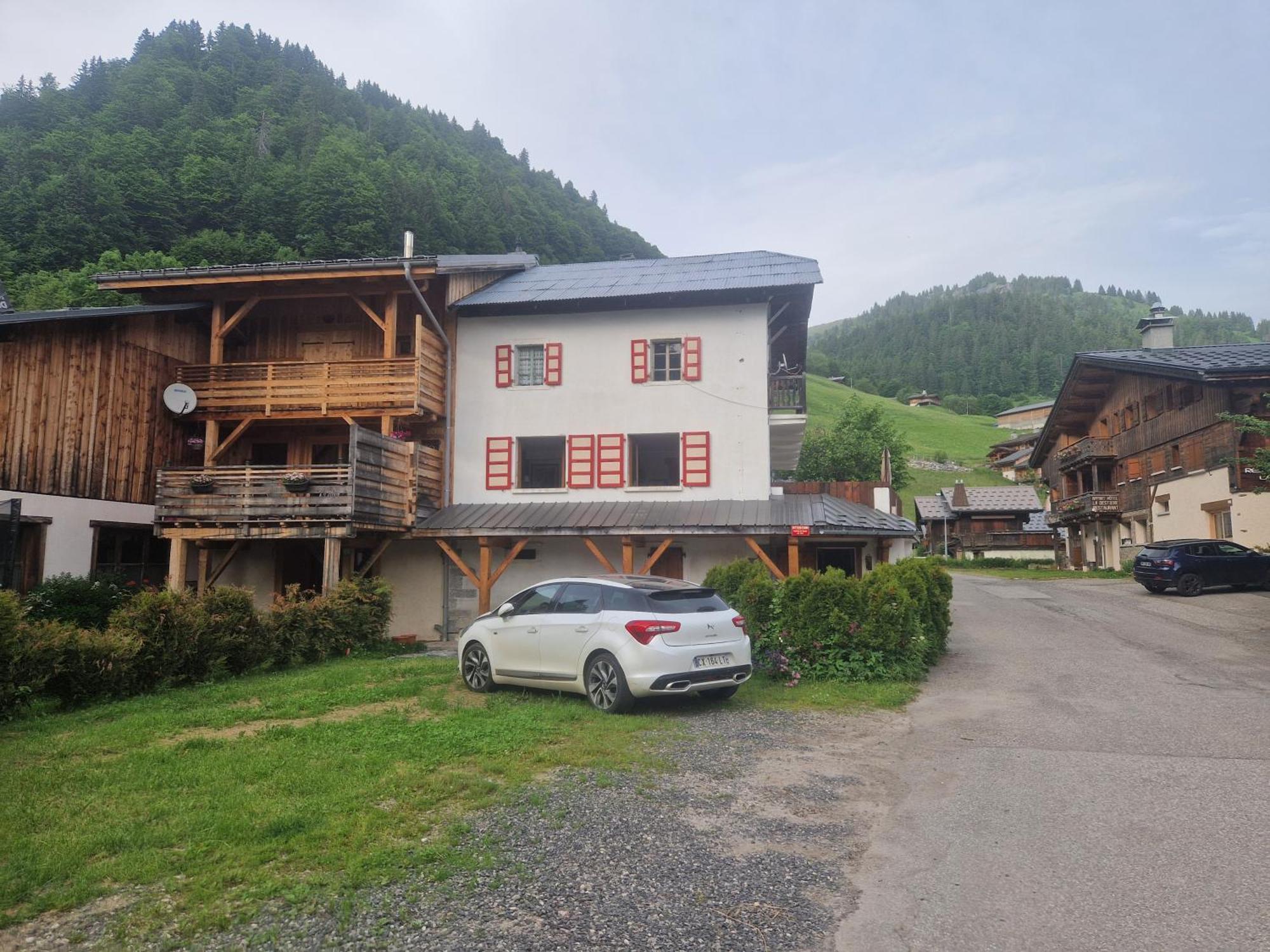 La Duchere 6 Personnes Le Plan La Giettaz Exterior foto