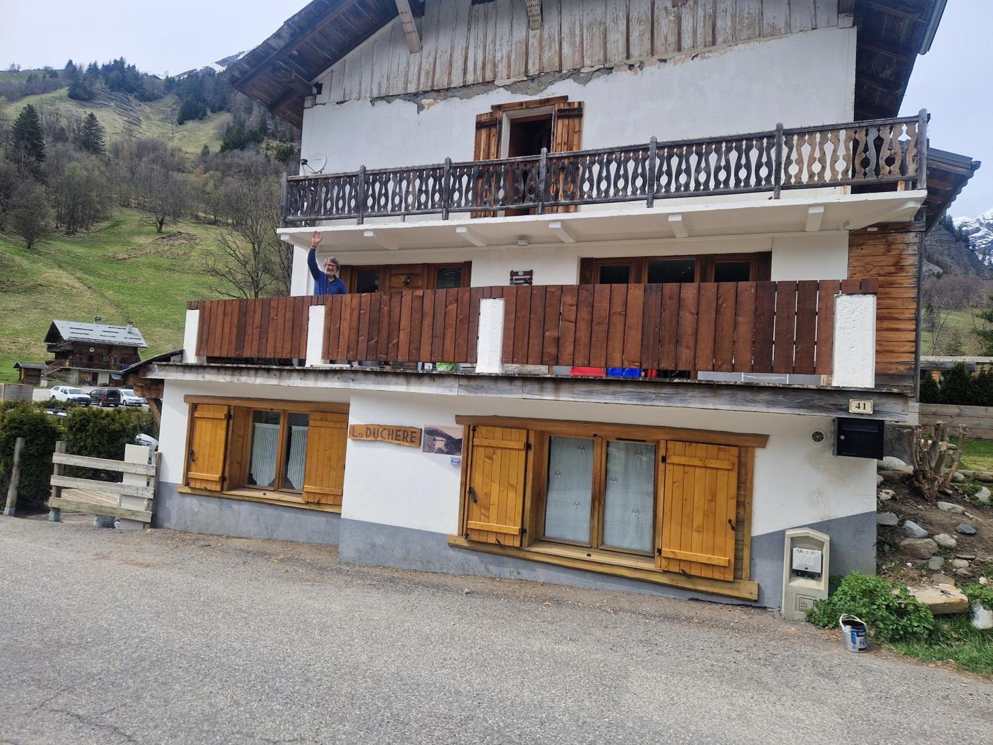 La Duchere 6 Personnes Le Plan La Giettaz Exterior foto